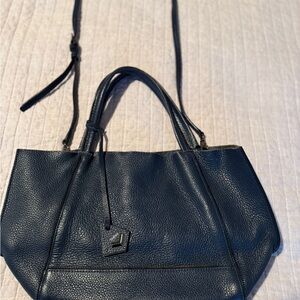 Botkier Blue Shoulder Bag with Structured Design